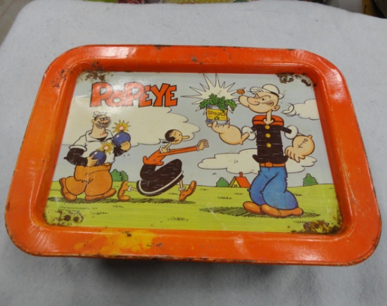 Popeye TV Tray 17.5” W