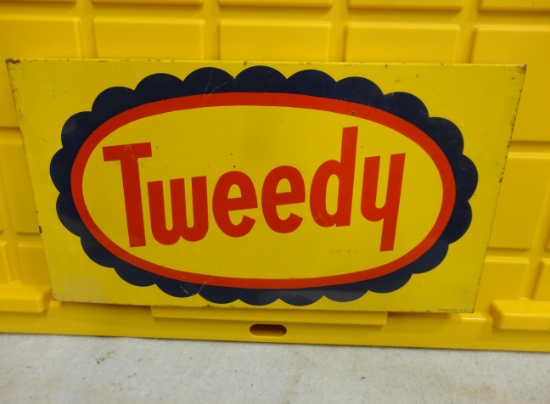 Tweedy 2 Sided Sign 18” W