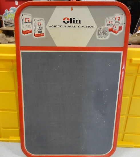 Olin Agriculture Division Chalkboard 30” H