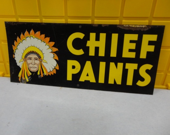 Chief Paints 2 Sided Sign 28” W