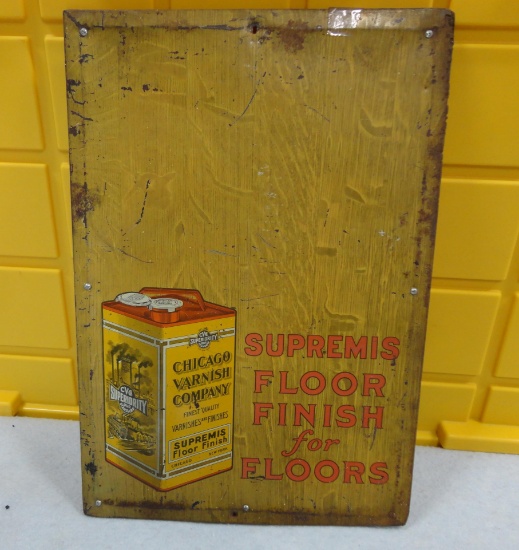 Chicago Varnish Company Sign 19” H