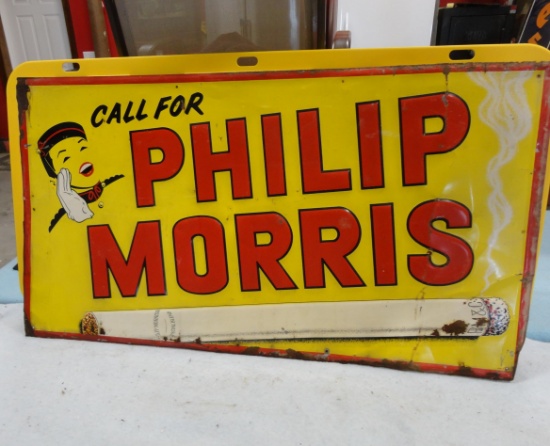 Philip Morris Sign 42” W