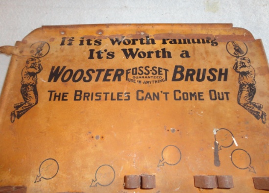 Wooster Foss-Set Brush 2 Sided Display Rack 17” W X 34” H