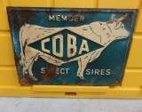 Member COBA Select Sires Sign 14” W