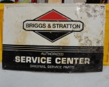 Briggs & Stratton Service Center Sign 35” W