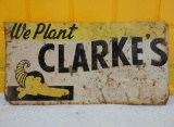 We Plant Clarke’s Hybrids Sign 17” W
