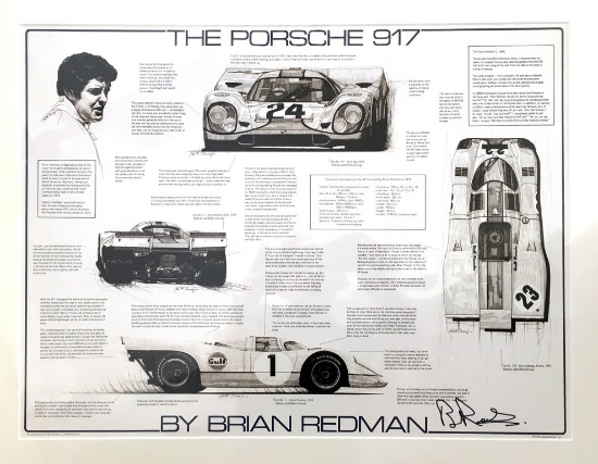 "The Porsche 917" by Brian Redman.