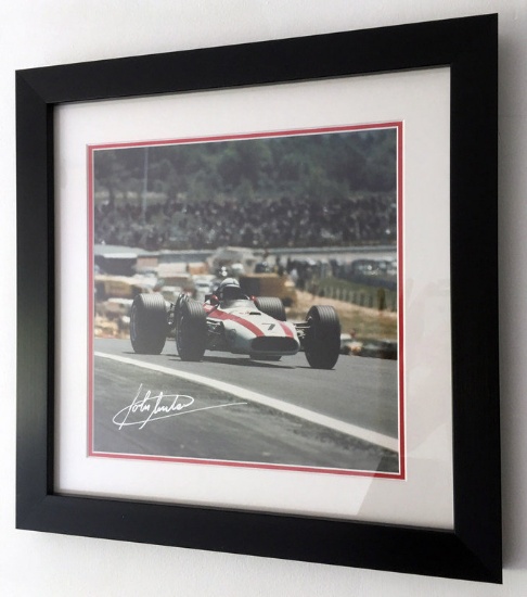 John Surtees CBE signed Honda RA300