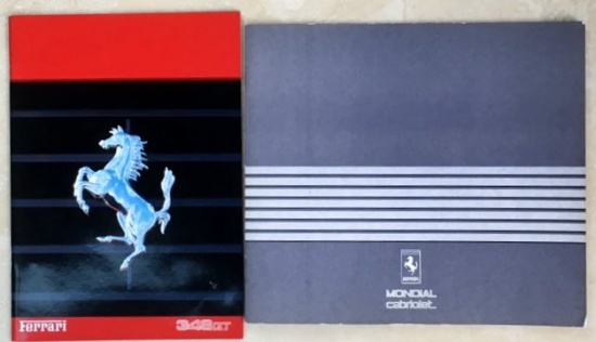 Ferrari brochures