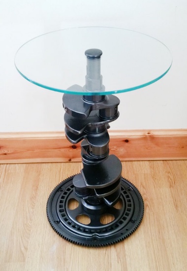 Jaguar V8 Crankshaft Side Table