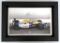 Nigel Mansell CBE signed metal print.