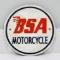 'BSA Motorcycle' Cast Iron Plaque