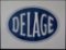 Delage lacquered sign