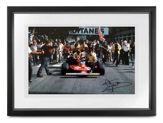 Jody Scheckter signed photograph