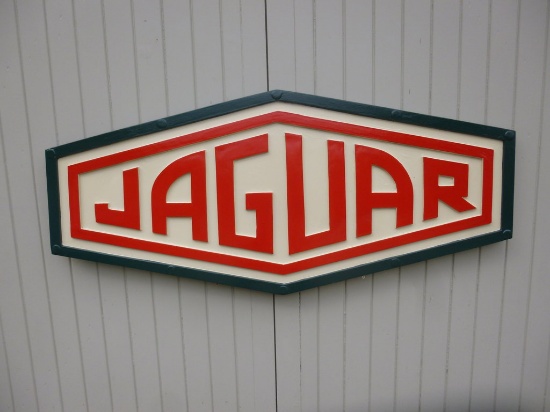 Classic Jaguar sign.