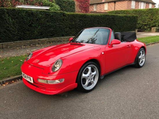 1995 Porsche 911 (993) Carrera 2 Cabriolet Tiptronic