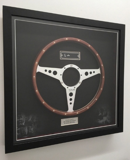 "The Triple" commemorative Steering Wheel.