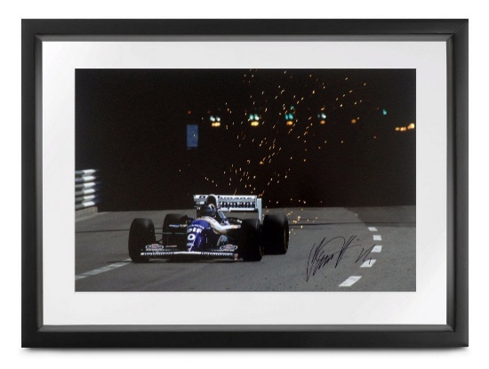 Damon Hill OBE photographic print.