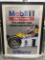 Nigel Mansell CBE signed 'Mobil 1' poster