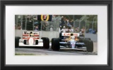 Two Nigel Mansell CBE signed prints