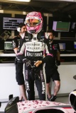 Esteban Ocon, Force India F1 driver, 2017 overalls.