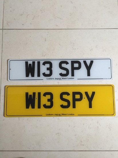 Registration Mark W13 SPY ( Wispy?)