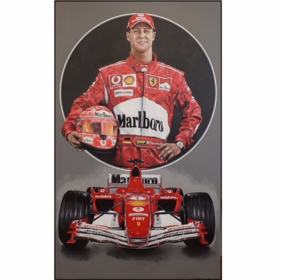 'Michael Schumacher' by Tony Upson.