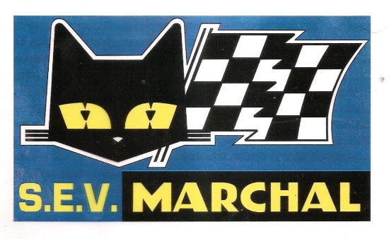 'SEV Marchal' Le Mans sign.