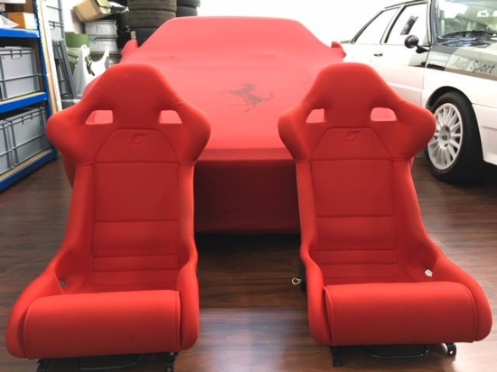 Ferrari F40 seats.
