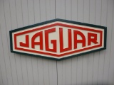 Jaguar wall sign.