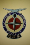 BRM 1962 Championship winners plaque..