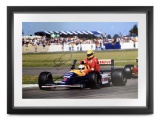Taxi for Senna'  lithographic print