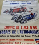 Motorsport related posters.