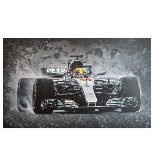 "Lewis Hamilton", by Tony Upson.