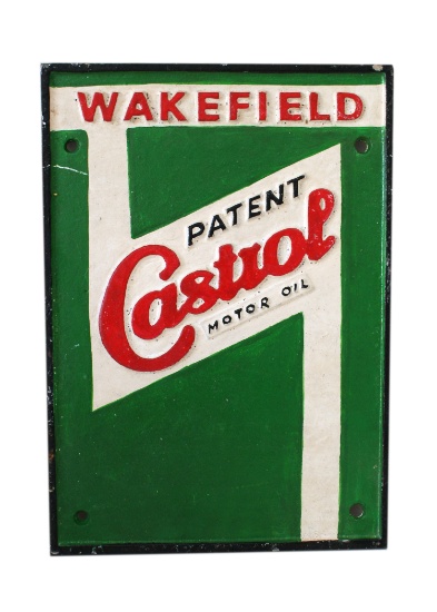 Castrol' Plaque