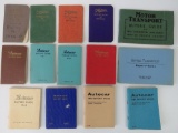 A rare collection of old Autocar Buyer's Guides