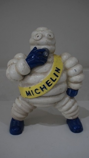 'Michelin Man Smoking ' figure.