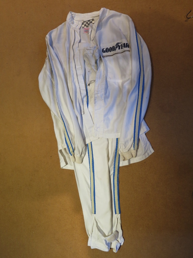 Original Les Leston race suit.