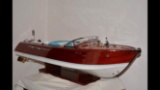 Riva Rivarama 1/10 scale model boat.