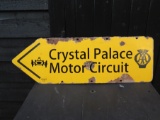 AA 'CRYSTAL PALACE' enamel sign