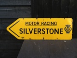 AA SILVERSTONE enamel sign