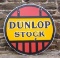 'Dunlop Stock' enamel sign