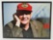 Signed framed photocard of the late Niki Lauda