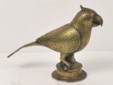 Cast brass bird themed radiator cap