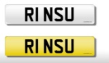 Cherished number plate R1 NSU