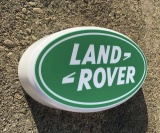 'Land-Rover' themed illuminated garage sign