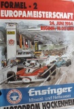 4 early original Motor Racing Event Posters