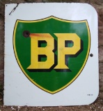 'BP Shield' enamel sign