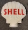 Fifties Shell petrol pump globe