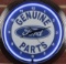 Genuine Ford Parts' circular wall clock